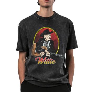 Willie Nelson Lasso Portrait T-Shirt