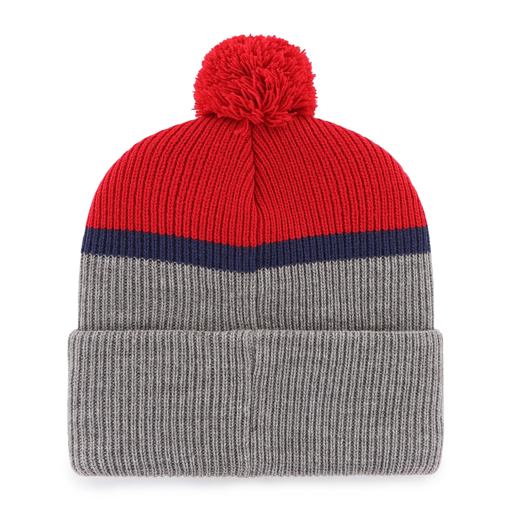 Bonnet Tricoté 47 Brand - Modèle Haymaker Aux Couleurs Des Canadiens De Montréal