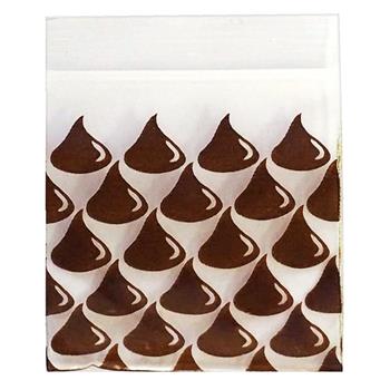  125X125 CHOCOLATE KISSES BAGGIES