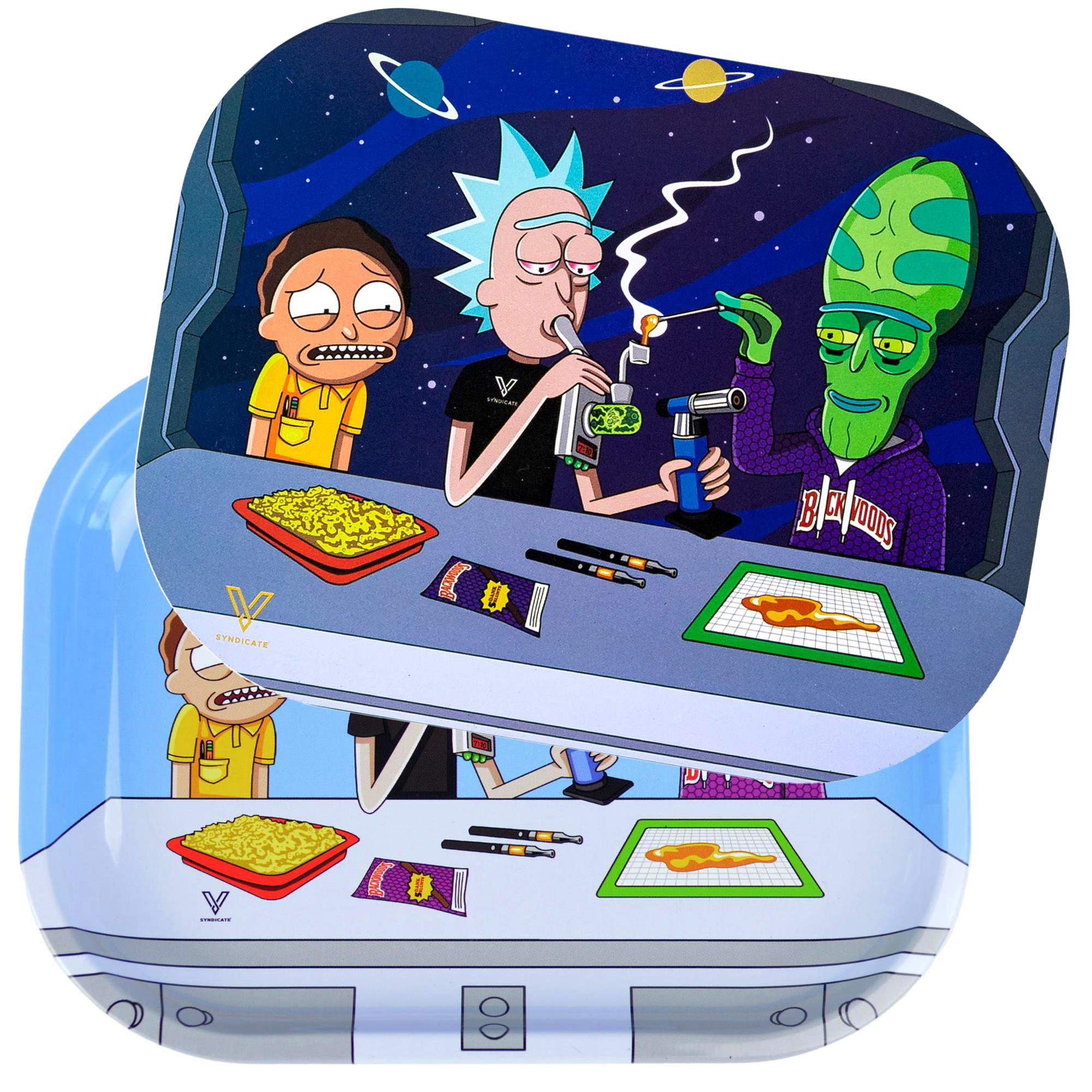 Rick & Morty Rick & Morty Space Rush Medium Tray Rolling Papers & Supplies
