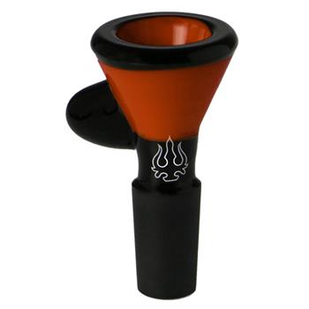  HYDROS THICK WALL FUNNEL BOWL - ORANGE