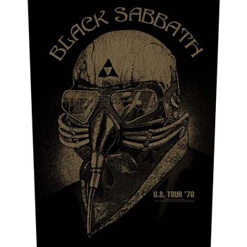Black Sabbath U.S Tour 1978 Back Patch