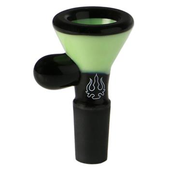  HYDROS THICK WALL FUNNEL BOWL - SLIME