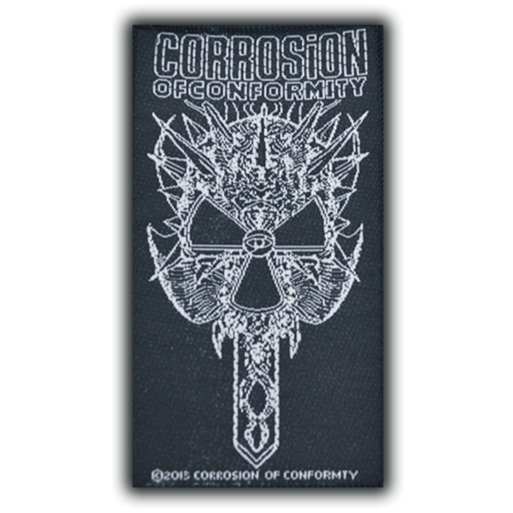 Corrosion Of Conformity Patch Badge Embroidered Iron on Applique Souvenir Accessory