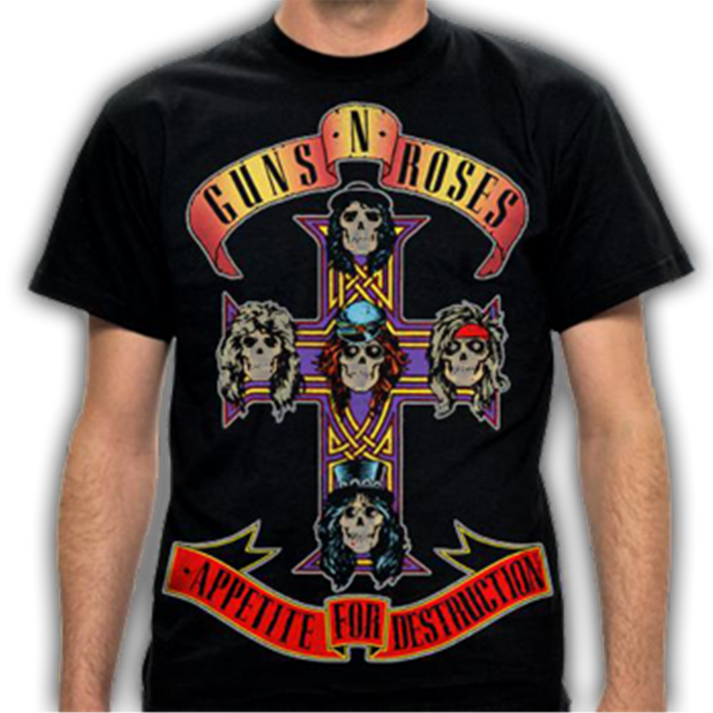 guns roses merch