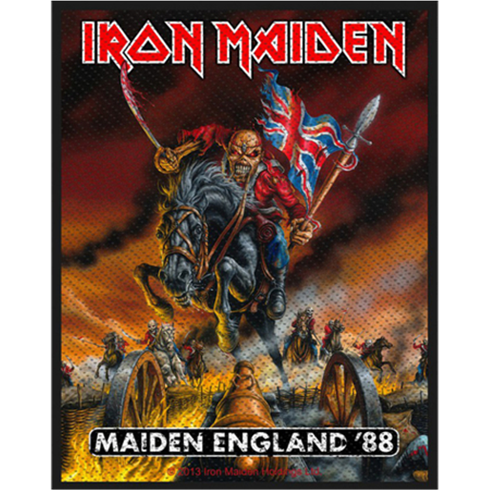 Iron Maiden Maiden England '88 Patch Swag | Loudtrax