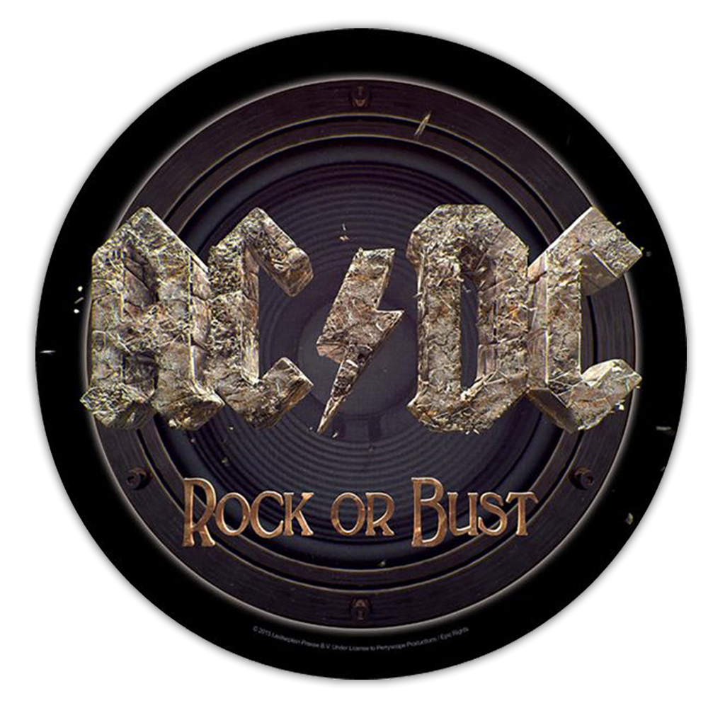 Rock Or Bust Backpatch