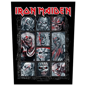Iron Maiden 10 Eddies Backpatch