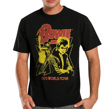 David Bowie 1972 World Tour T-Shirt