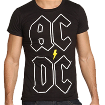 AC/DC Stacked Letters