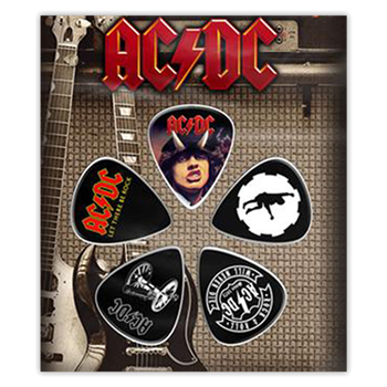 AC/DC Rock & Roll Will Never Die (Guitar Pick Set) Swag | Loudtrax