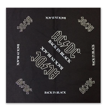 AC/DC BBack in Black Bandana