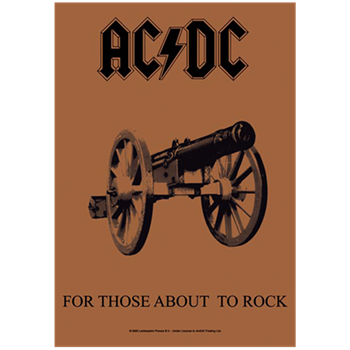 AC/DC For Those About to Rock Flag