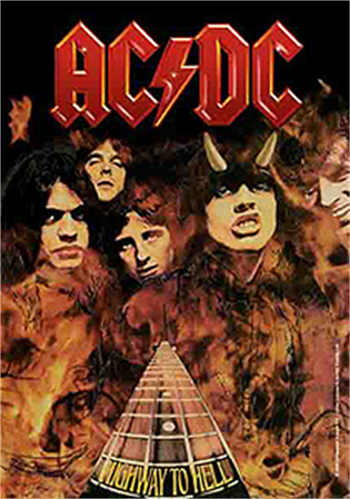 AC/DC Highway To Hell Flag
