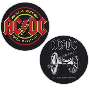 AC/DC For Those About To Rock / High Voltage Slipmat Set