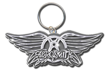 Aerosmith Wings Logo Keychain