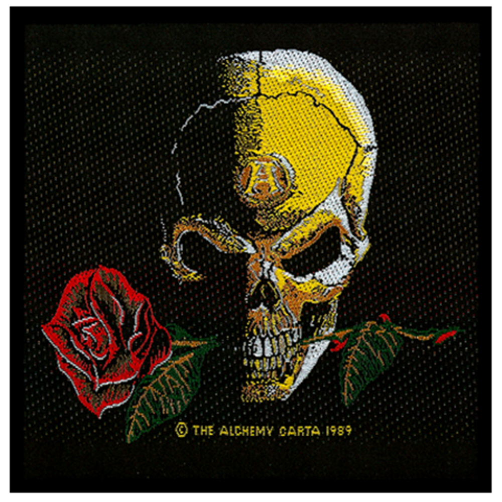 Skull and Rose Patch