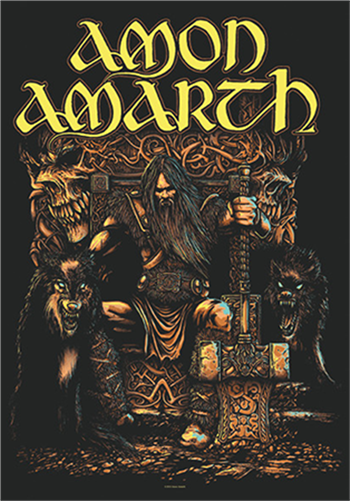 Amon Amarth Thor Flag