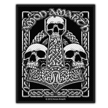 Amon Amarth Mjolnir & Skulls Patch