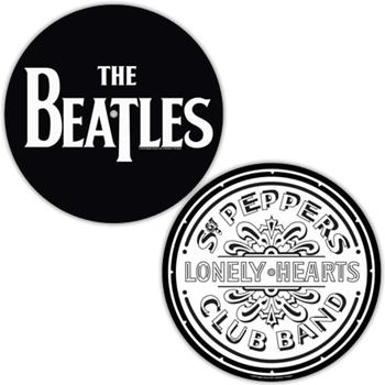 Beatles Logo / Sgt. Pepper Logo Slipmat Set Swag | Loudtrax