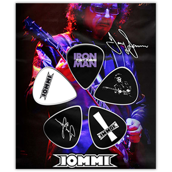 Black Sabbath / Tony Iommi Iron Man Guitar Pick Set