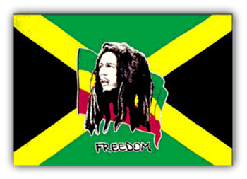 Bob Marley BOB MARLEY FREEDOM FLAG