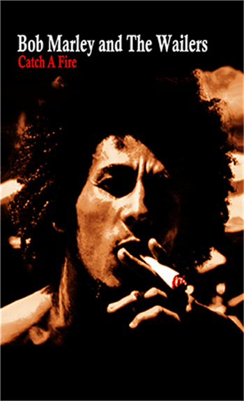 Bob Marley BOB MARLEY CATCH A FIRE FLAG