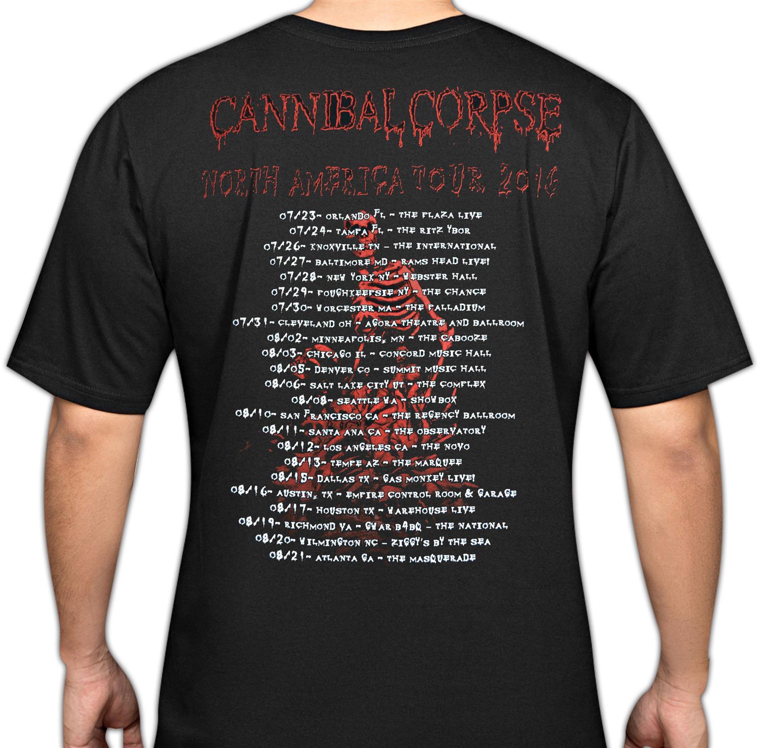 Skeletal Tour T-Shirt