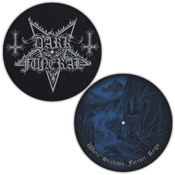 Dark Funeral Pentagram Logo / Where Shadows Slipmat Set