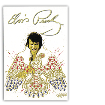 Elvis Presley Eagle Postcard