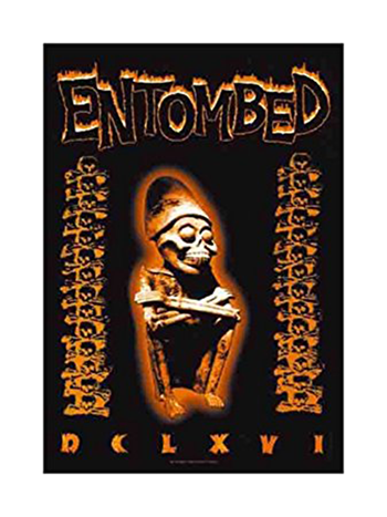 Entombed To Ride Shoot Straight Flag