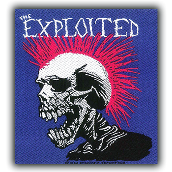 Exploited (the) Red Mohawk Patch