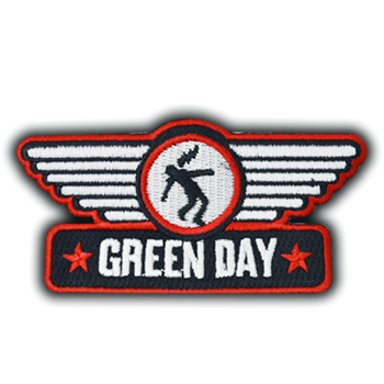 Green Day Bolt Patch