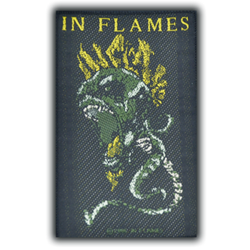 In Flames Screaming Demon Head Patch