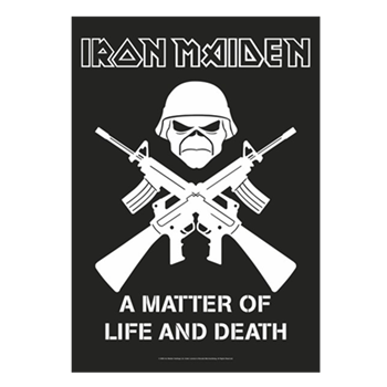 Iron Maiden A Matter Of Life And Death Flag