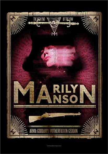 Marilyn Manson Tarot Card
