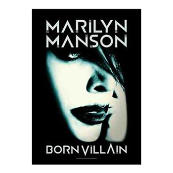 Marilyn Manson Born Villain Flag