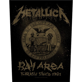 Metallica Bay Area Thrash Backpatch