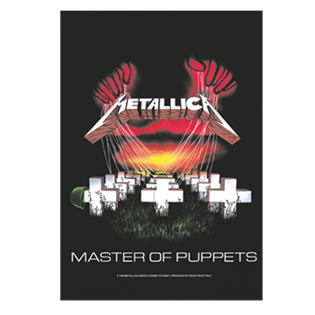 Metallica Master Of Puppets Flag