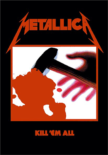 Metallica Kill 'Em All Flag