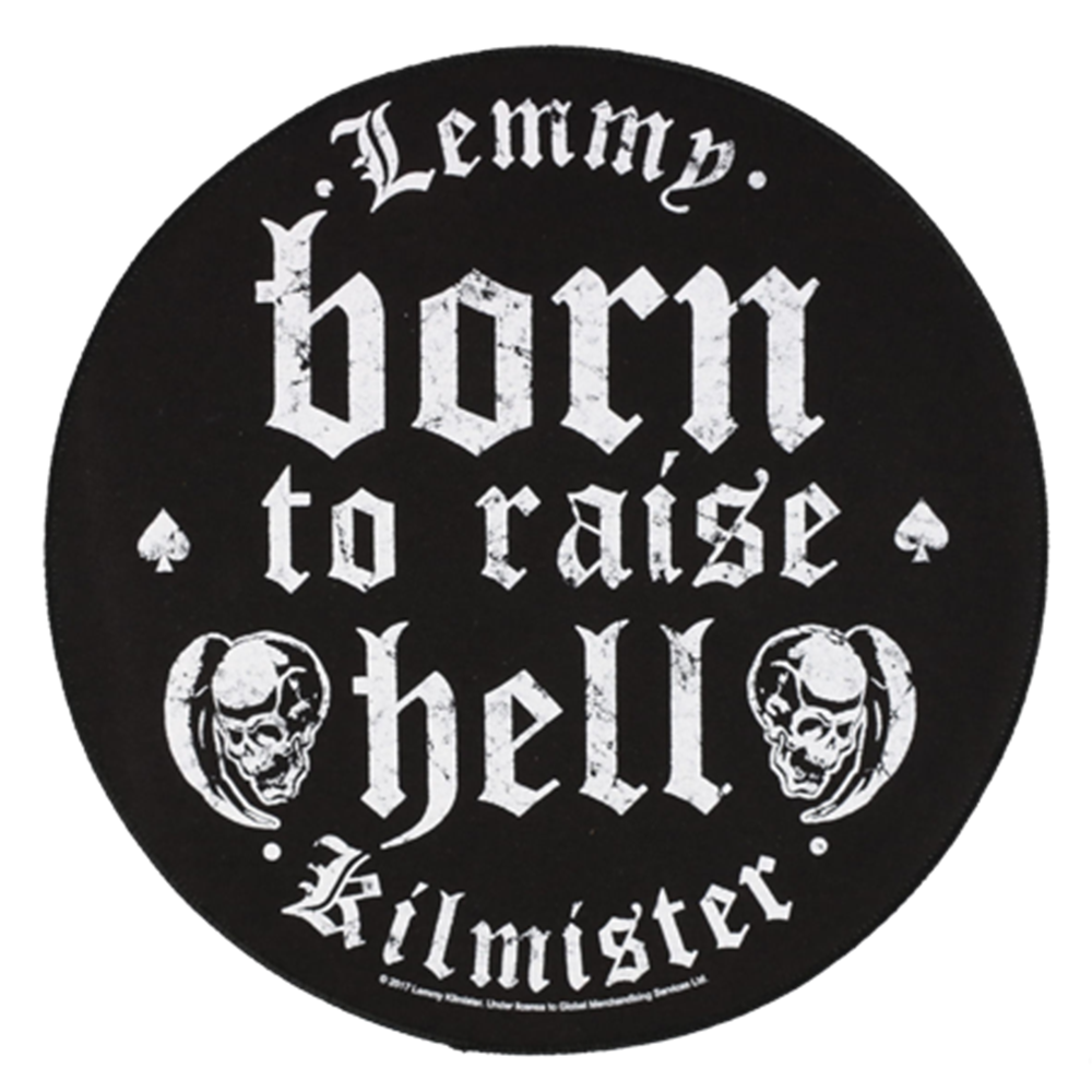 Lemmy Born To Raise Hell Backpatch