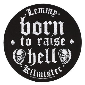 Motorhead Lemmy Born To Raise Hell Backpatch
