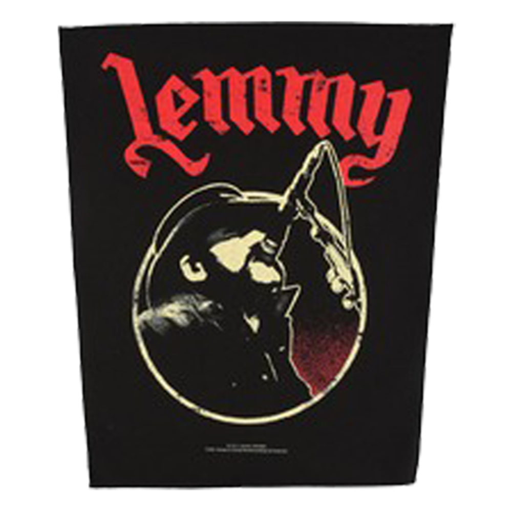 Lemmy Vintage Circle Backpatch