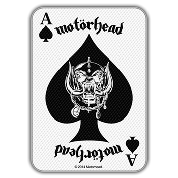 Motorhead Ace of Spades Card Patch