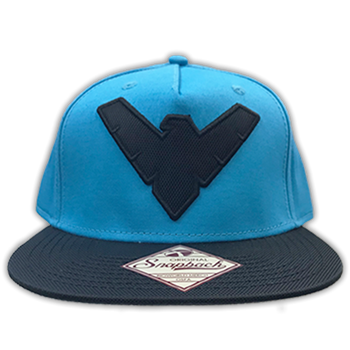 Nightwing Logo Embroidered Patch Hat
