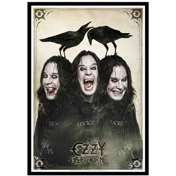 Ozzy Osbourne Three Faces