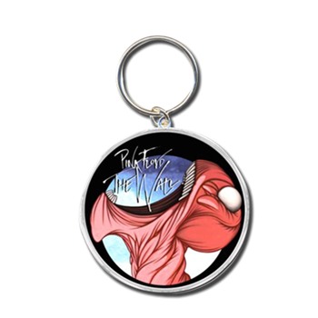 Pink Floyd Eat Head / Logo Keychain