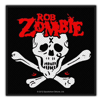 Rob Zombie Skull & Bones Patch