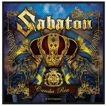 Sabaton Carolus Rex Patch