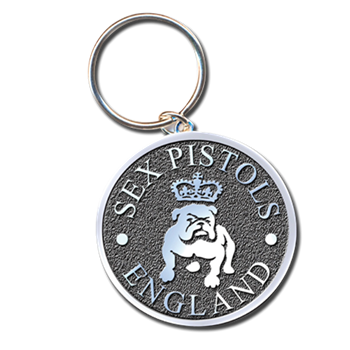 Sex Pistols Bulldog England Keychain